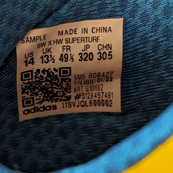 Adidas men's sneaker shoes size 14 GX9682 Sean Wotherspoon designer - Picture 9 of 9